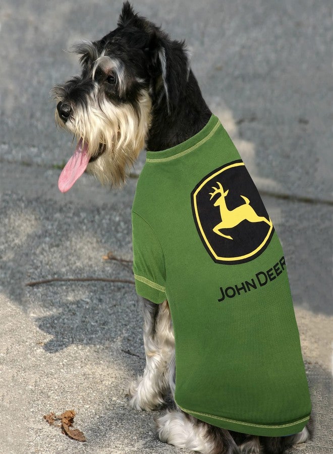 Pets First John Deere Dog T-Shirt, Large. Clothing for Pets, Dogs, Cats, Puppies, Kittens. Comfortable, Durable Tee Shirt Jacket Polo Costume Licensed with John Deere Theme/Logo, Green (JOD-4014-LG) - Image 2